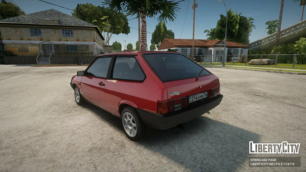 VAZ 2108 Slightly battered / GTA San Andreas