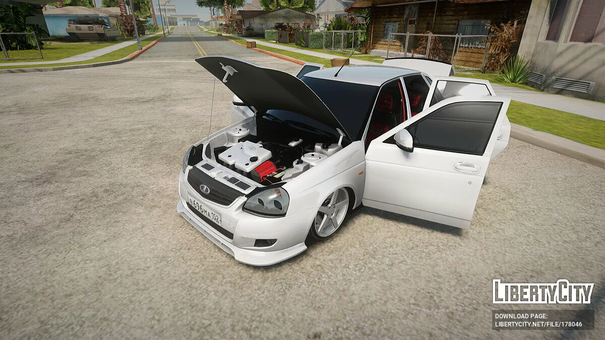 Lada Priora Autozvuk v.2 / GTA San Andreas