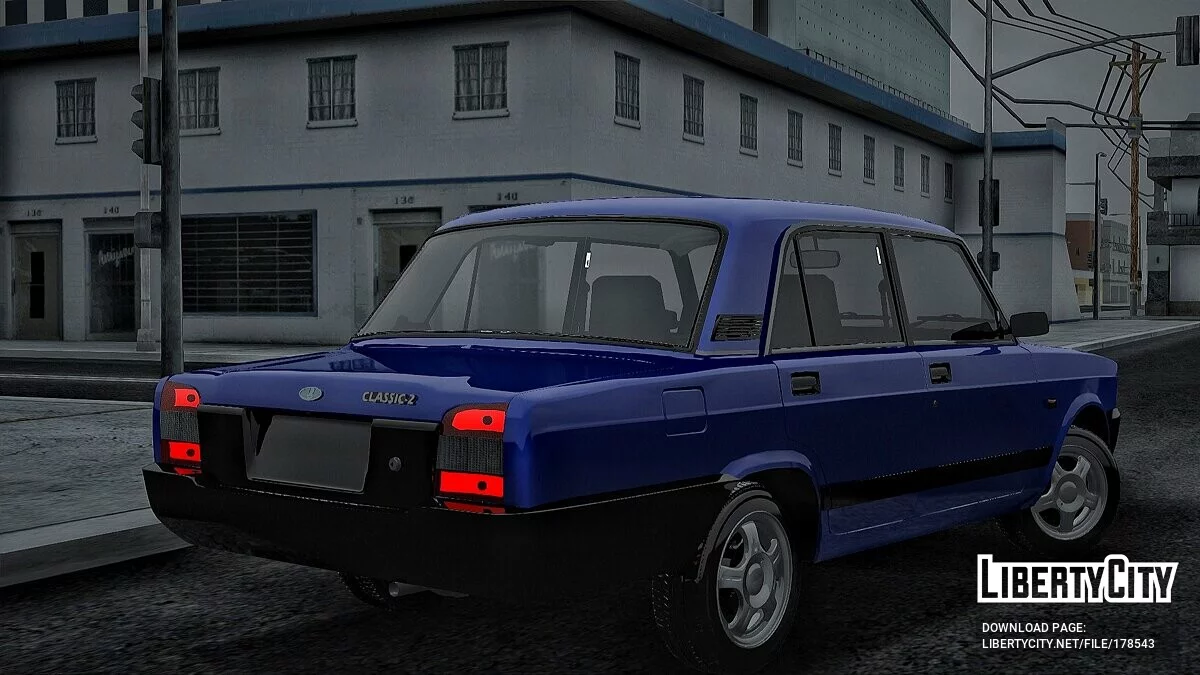 ВАЗ 2107М Classic 2 / GTA San Andreas