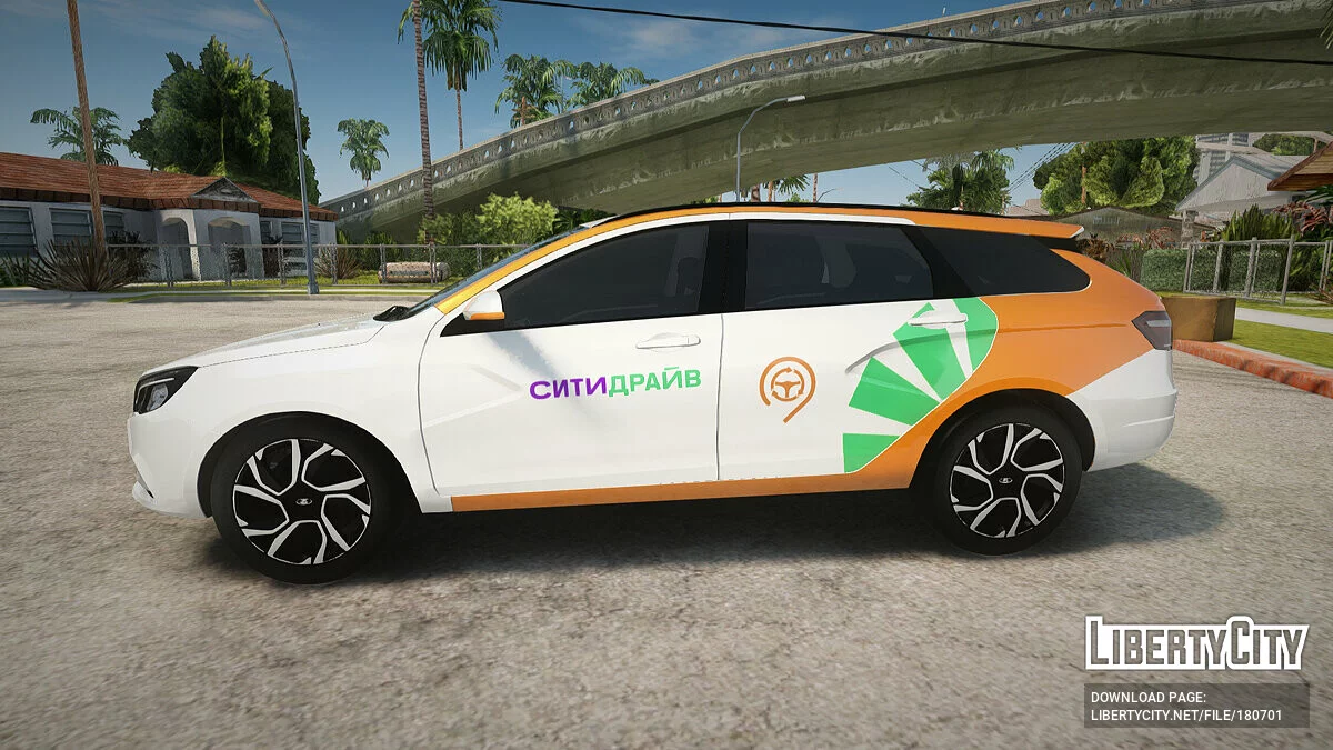 Lada Vesta Citydrive / GTA San Andreas