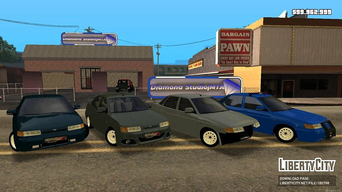 ВАЗ 2110 + CCD / GTA San Andreas
