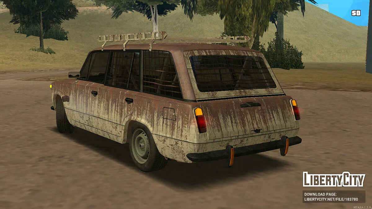 VAZ 2102 Crazy Car NRP / GTA San Andreas