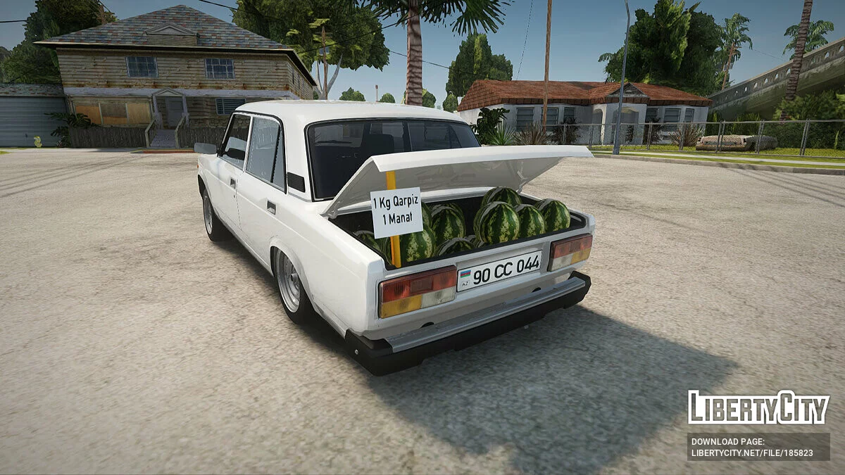 VAZ 2107 بطيخ / جي تي إيه سان أندرياس