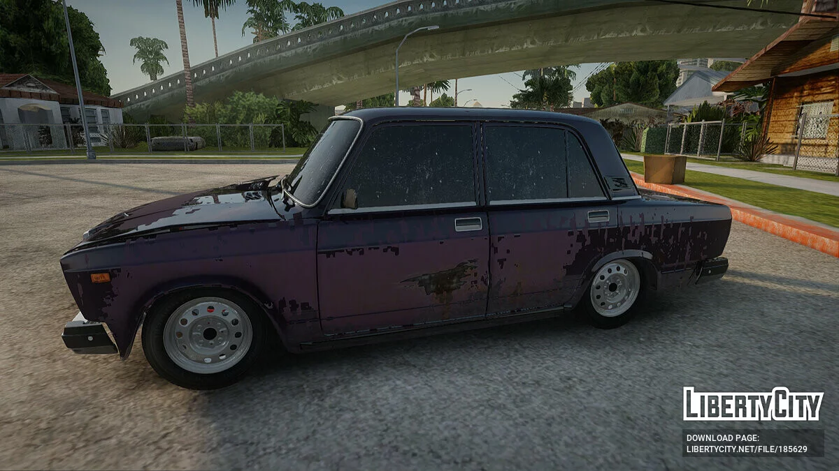 VAZ 2107 Beaten / GTA San Andreas