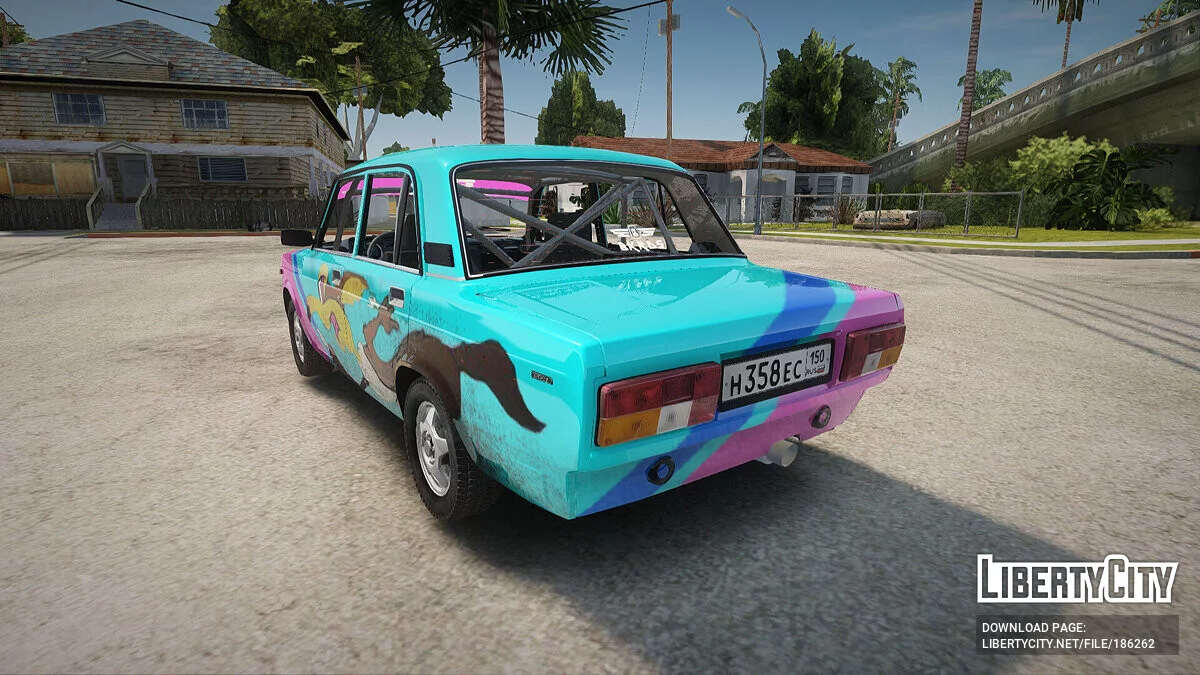 ВАЗ 2107 корч / GTA San Andreas