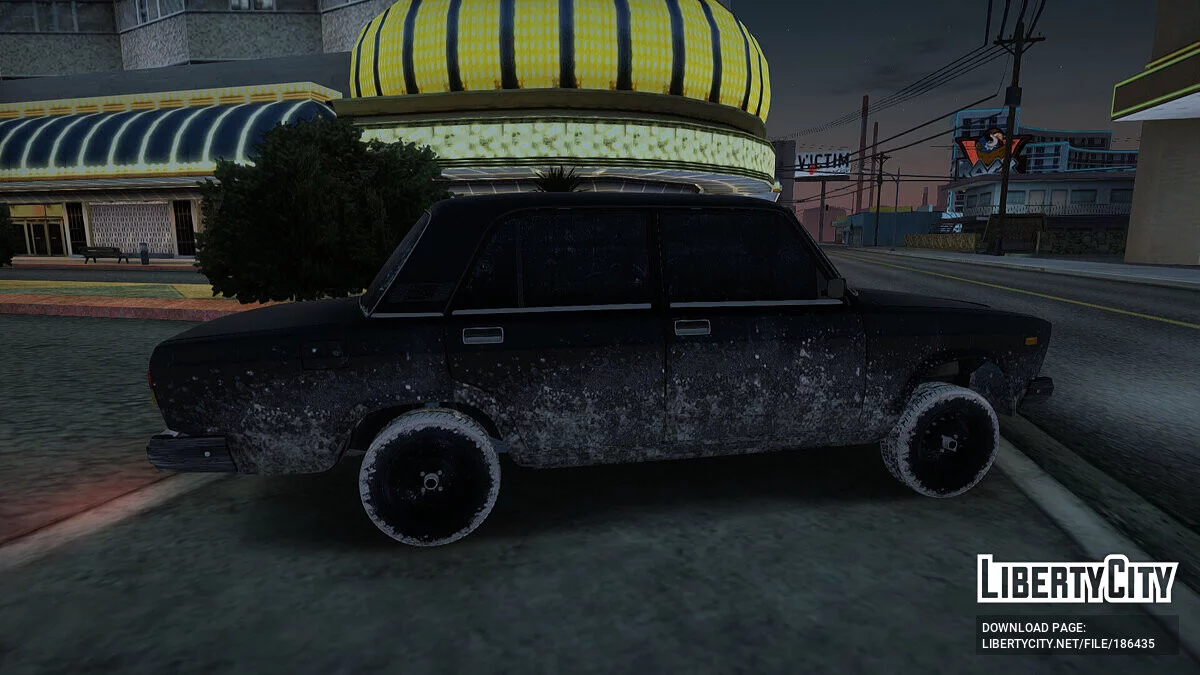 VAZ 2107 Zima / GTA San Andreas
