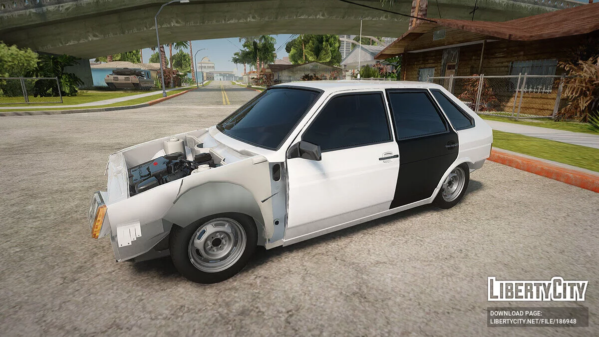 VAZ 2109 مكسور / جي تي إيه سان أندرياس