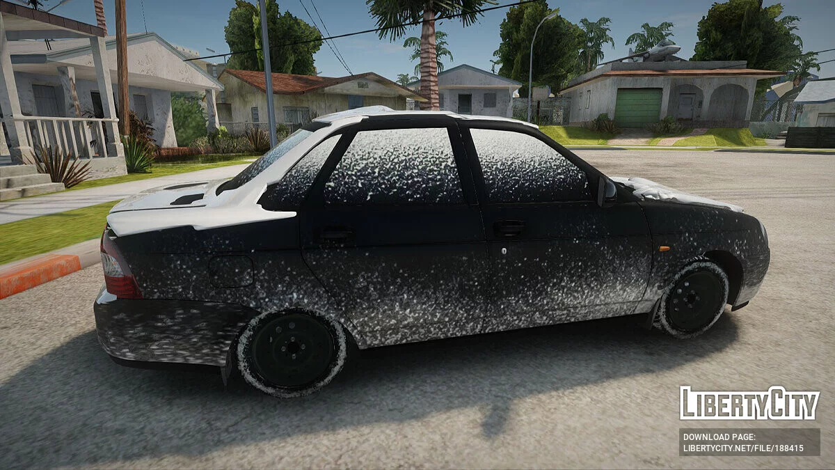 Lada Priora Зима / GTA San Andreas
