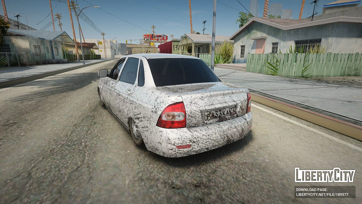 Lada Priora Грязь / GTA San Andreas