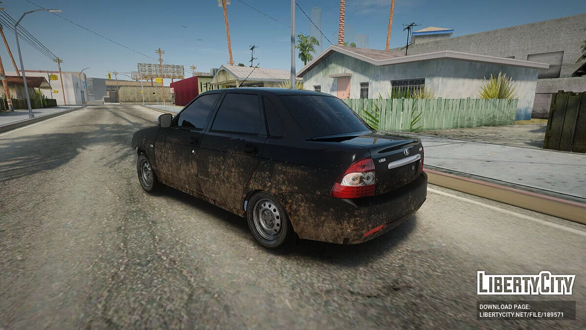Lada Priora Грязнуля / GTA San Andreas