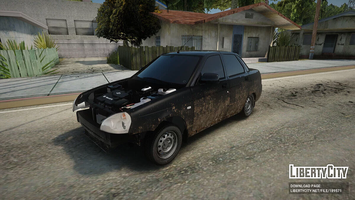 Lada Priora Грязнуля / GTA San Andreas