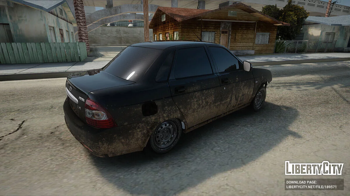 Lada Priora Грязнуля / GTA San Andreas