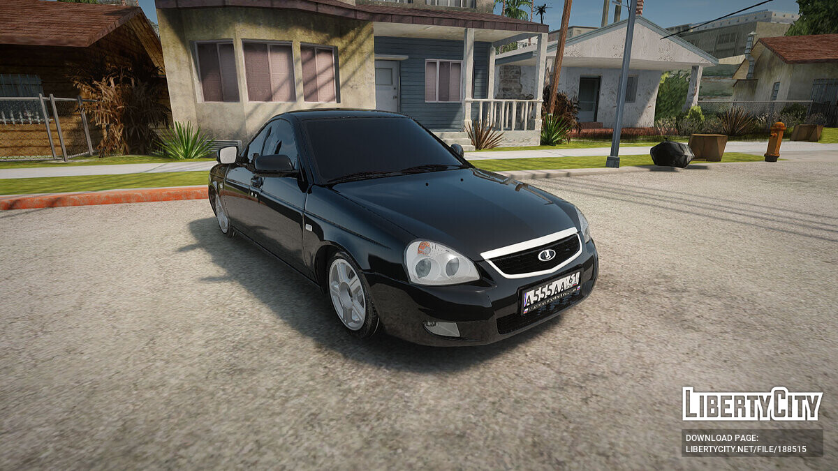 Скачать Lada Priora Мозги Для GTA San Andreas