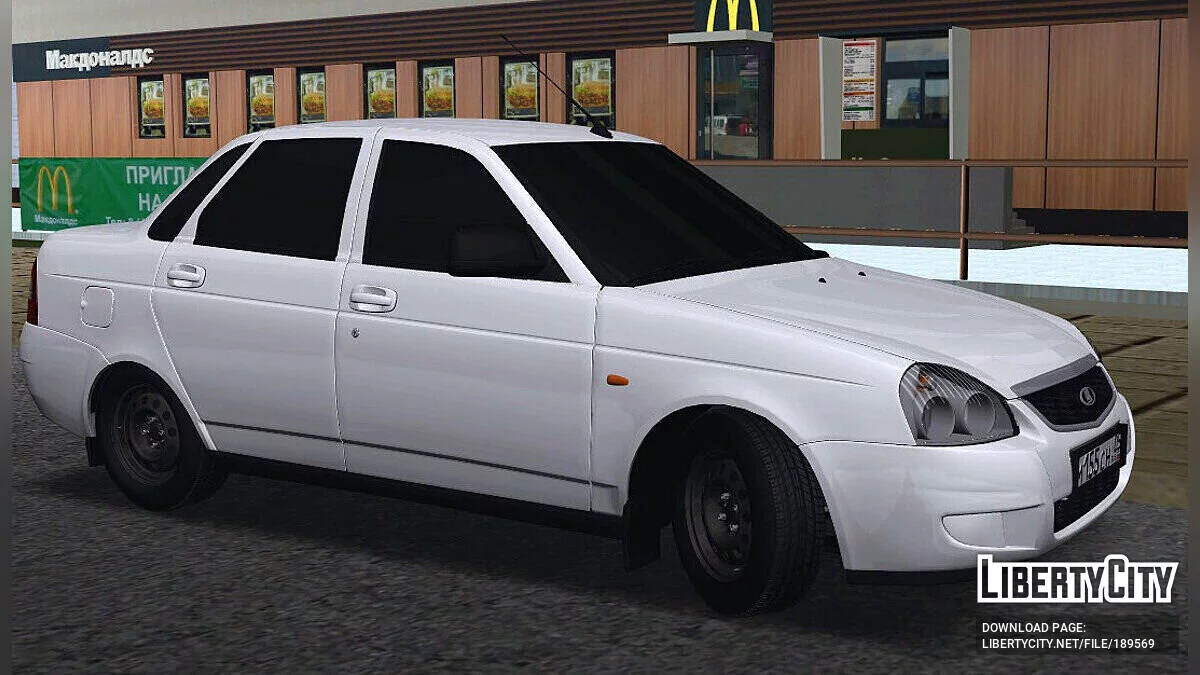Lada Priora Опер / GTA San Andreas