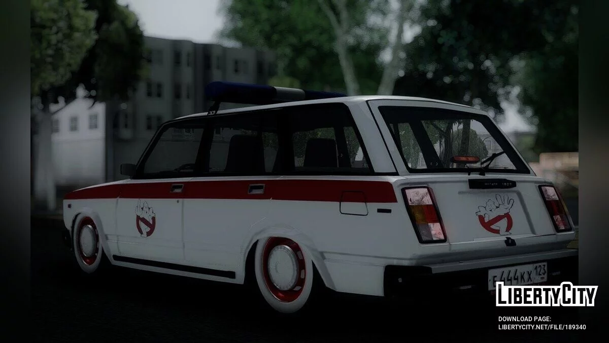 VAZ 2104 Ghostbusters / GTA San Andreas