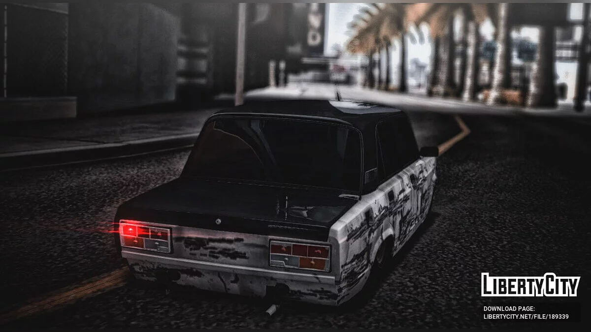 VAZ 2107 مخدوش / جي تي إيه سان أندرياس