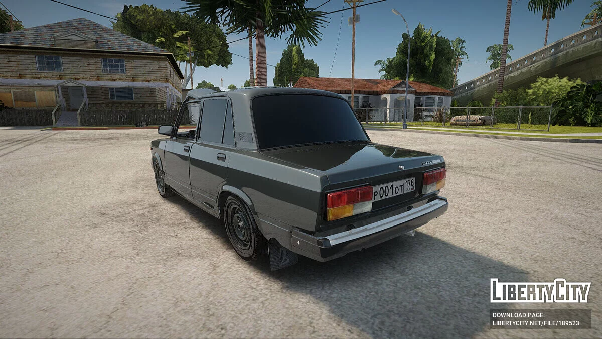 VAZ 2107 Destruído / GTA San Andreas