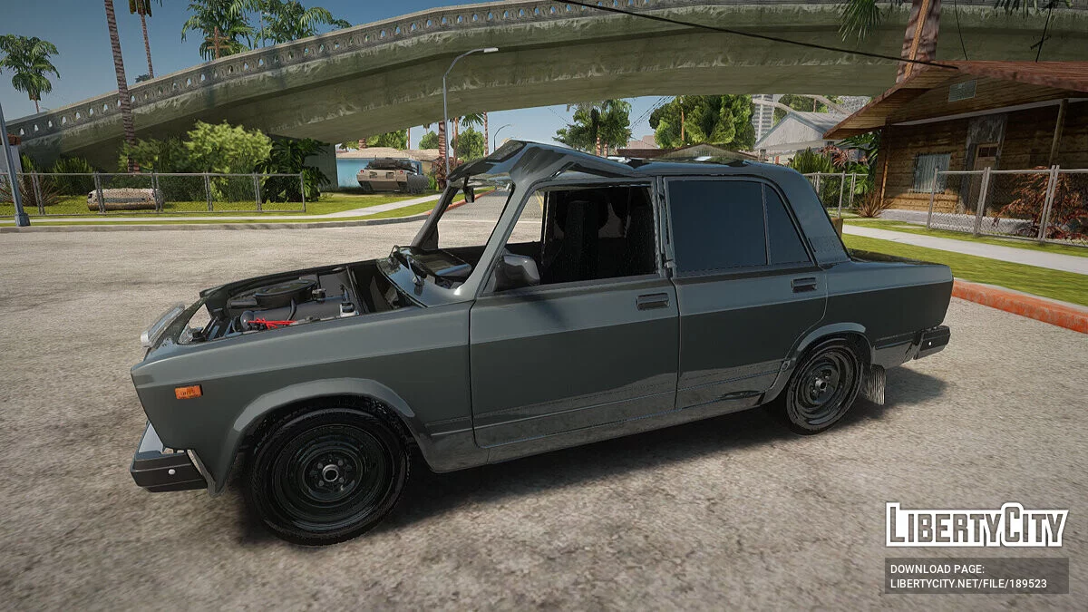 VAZ 2107 Destruído / GTA San Andreas