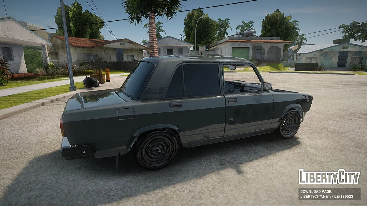 VAZ 2107 Destruído / GTA San Andreas