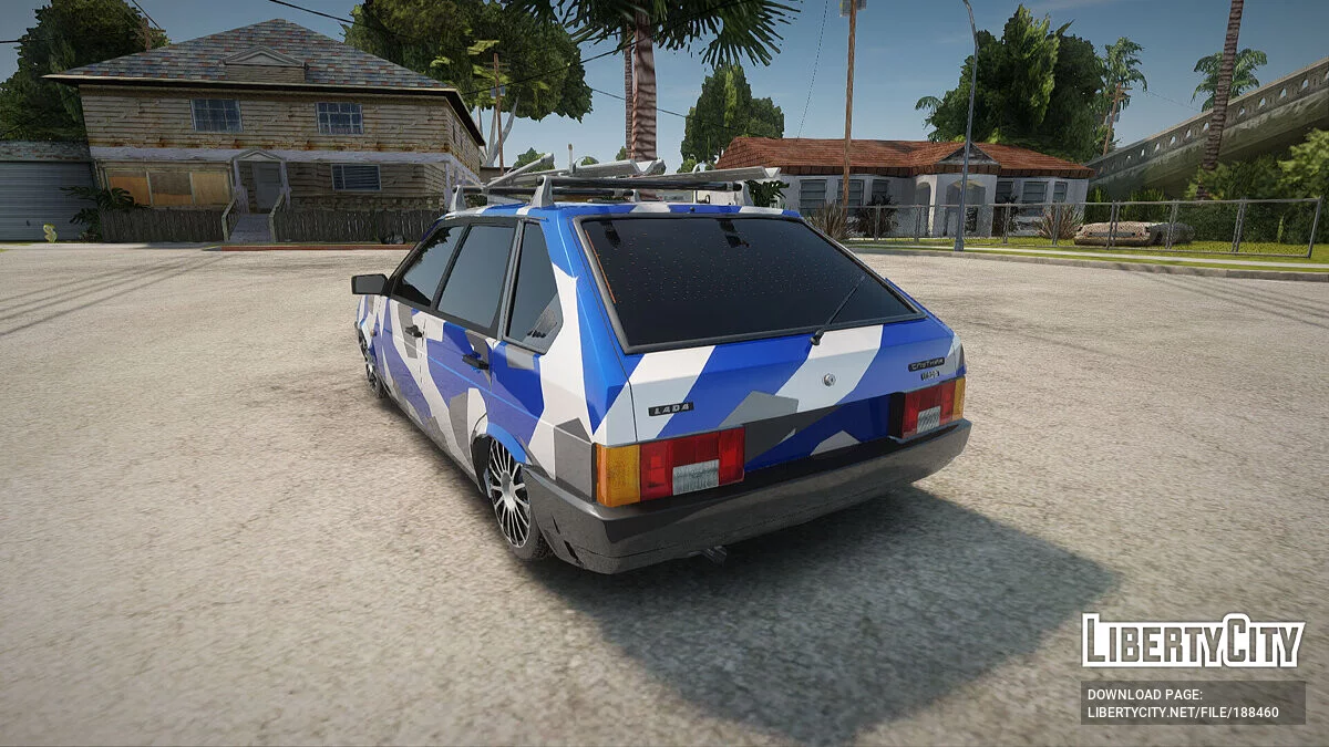 ВАЗ 2109 Камуфляж / GTA San Andreas
