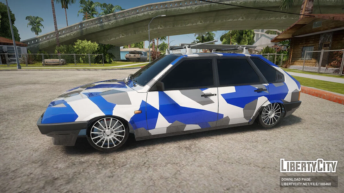 ВАЗ 2109 Камуфляж / GTA San Andreas