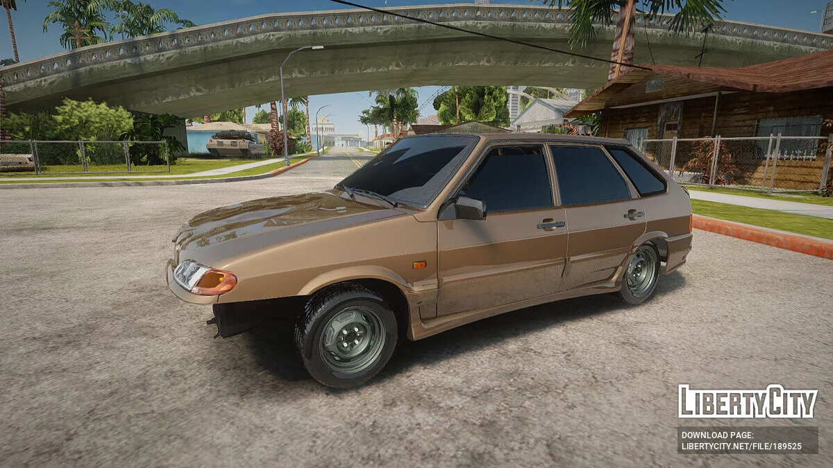 Lada 2114 Destruído / GTA San Andreas