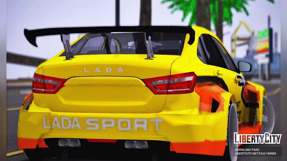 Lada Vesta WTCC / GTA San Andreas