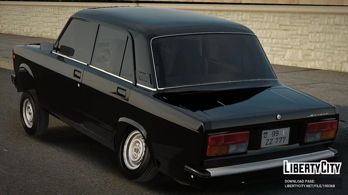 Vaz 2107 Estilo Sade 3D / GTA San Andreas