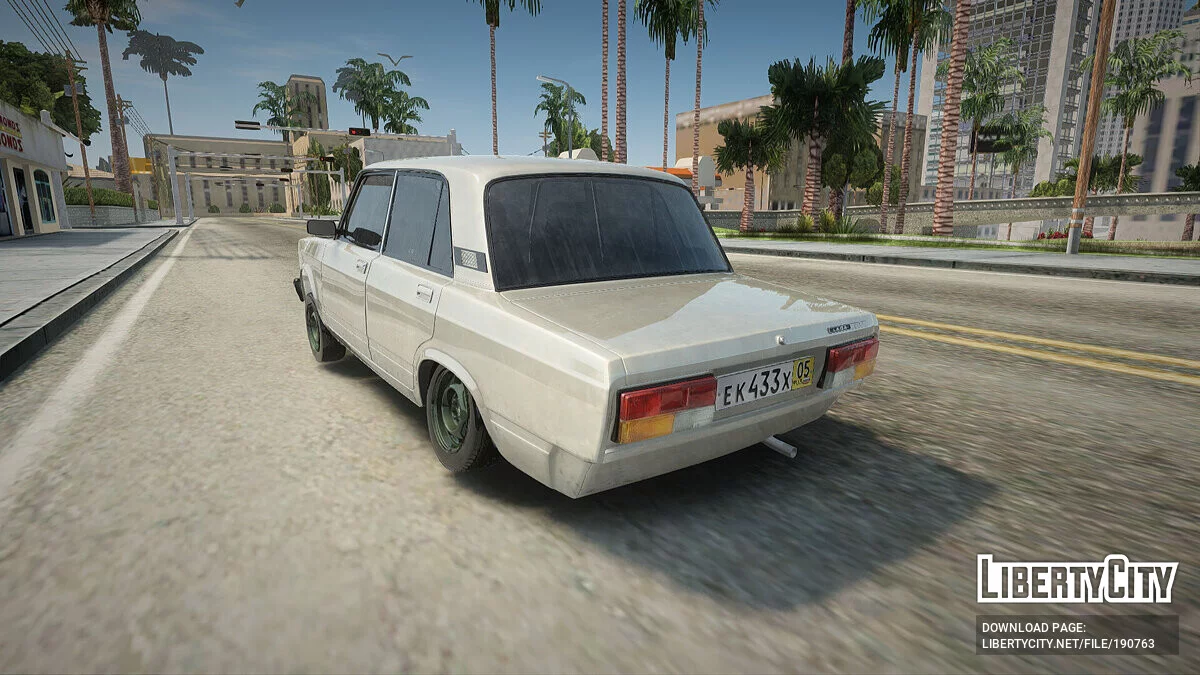 WAS 2107 AZE / GTA San Andreas