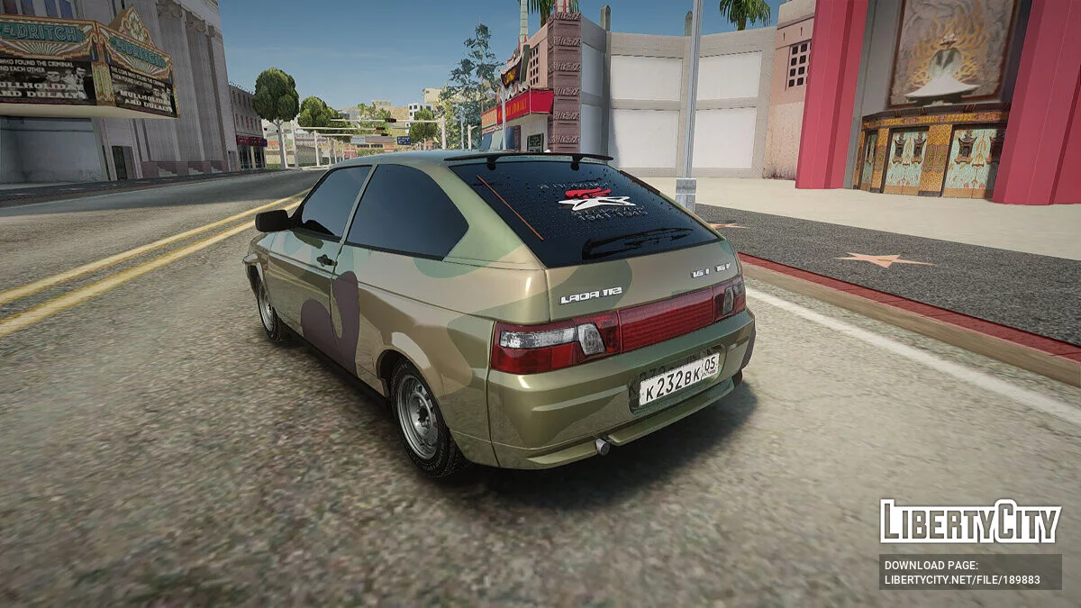VAZ 2112 Dia da Vitória / GTA San Andreas