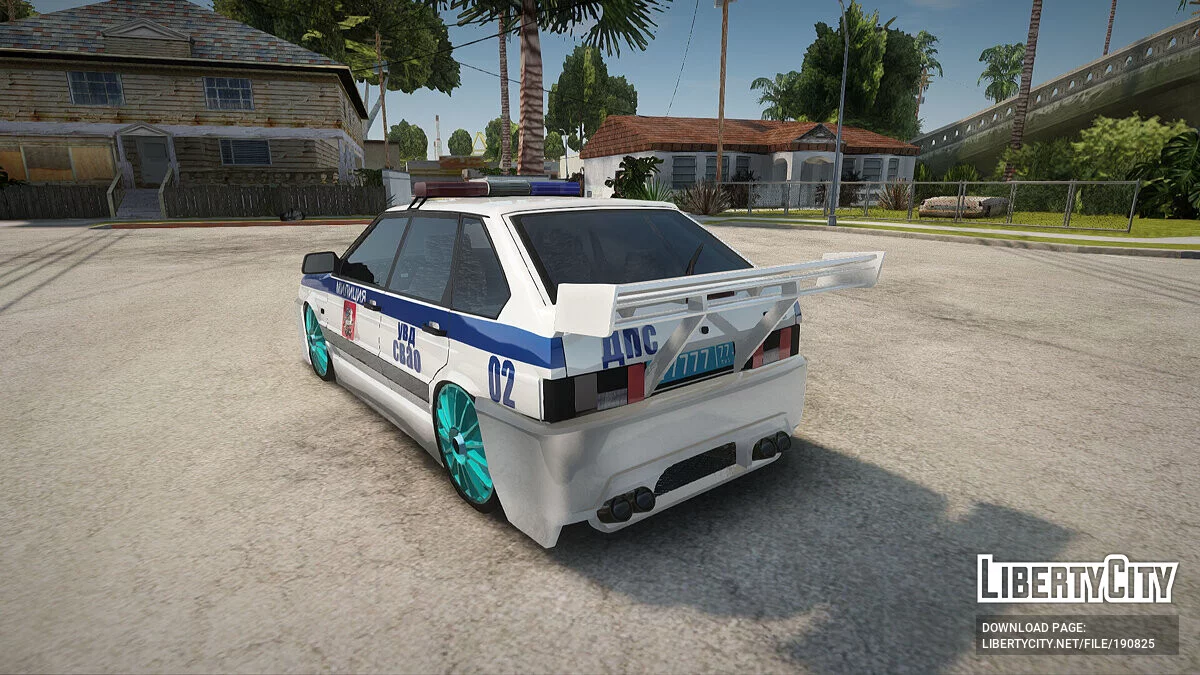 ВАЗ 2114 ДПС / GTA San Andreas