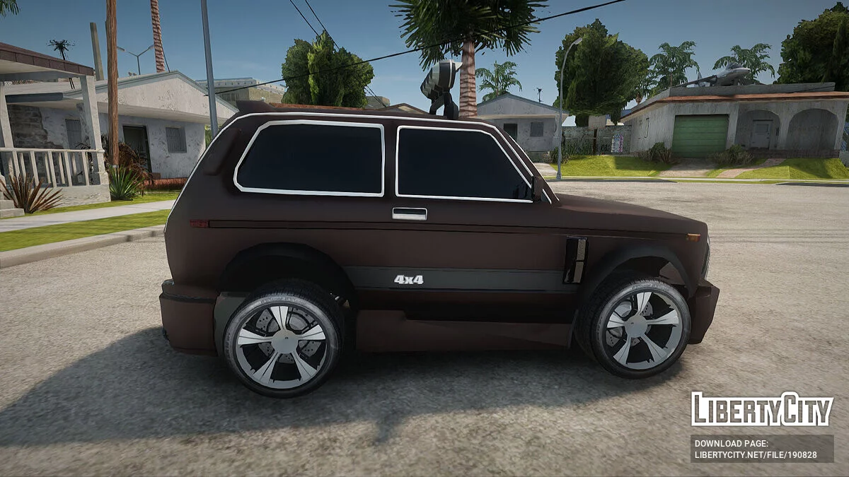 ВАЗ 21213 Нива 4x4 Tuning / GTA San Andreas