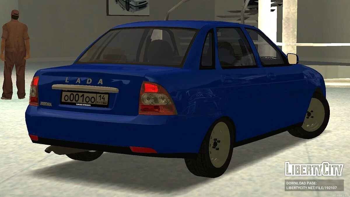 Lada 2170 + CCD / GTA San Andreas