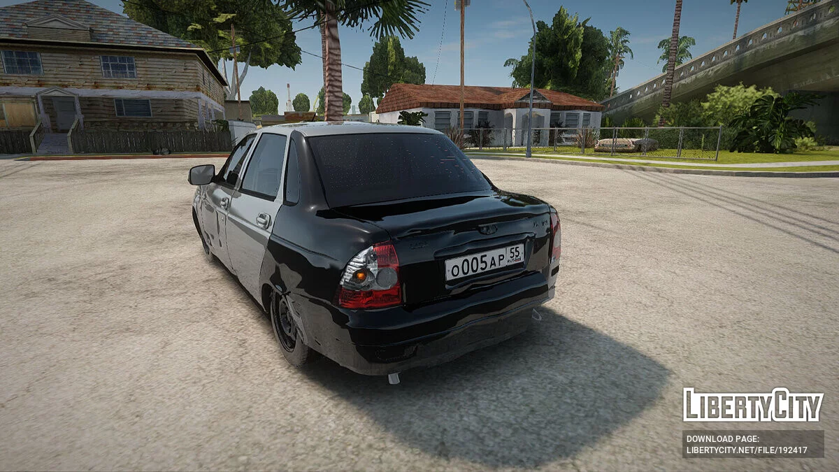 Lada Priora Уставшая / GTA San Andreas