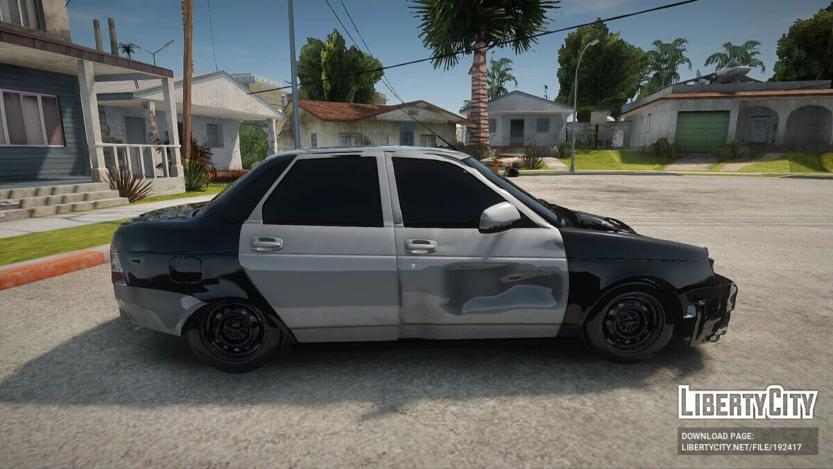 Lada Priora Уставшая / GTA San Andreas