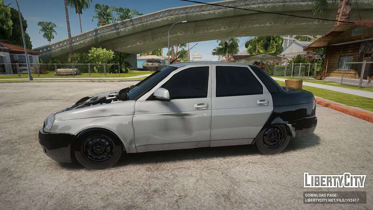 Lada Priora Уставшая / GTA San Andreas