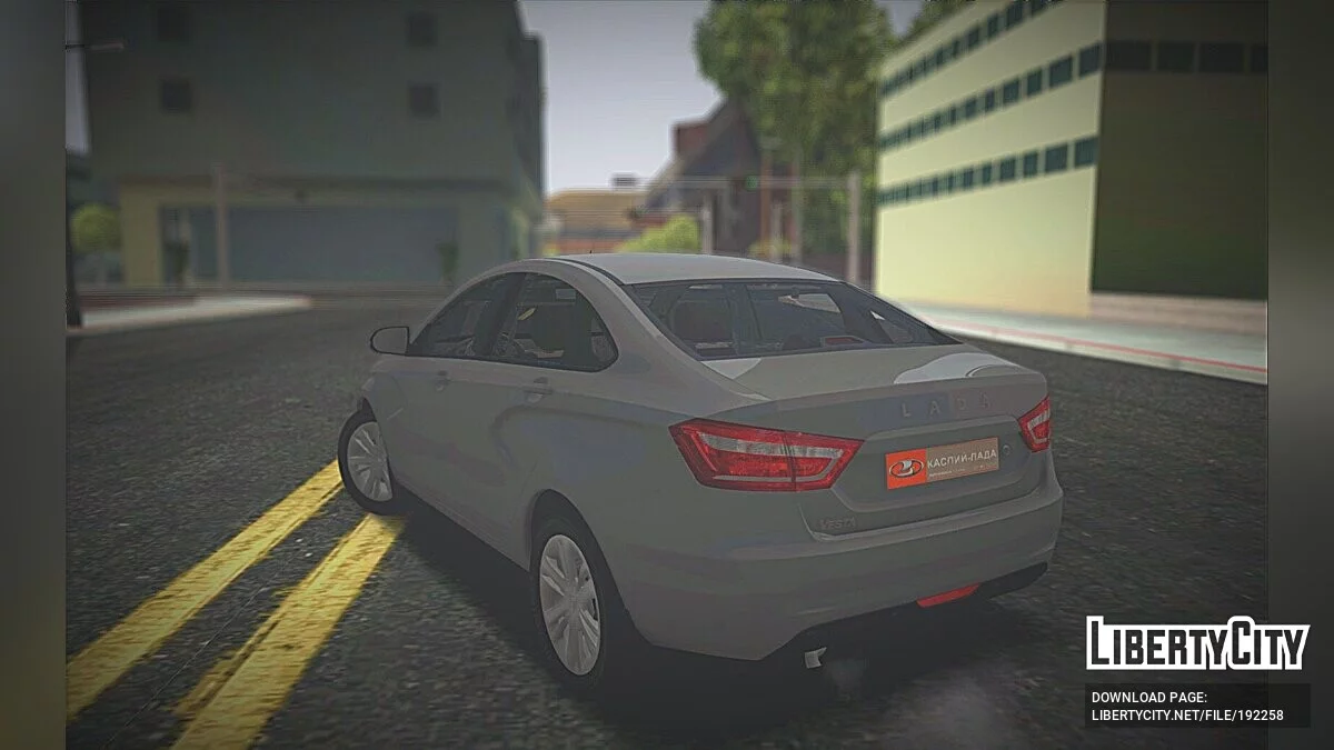 Lada Vesta 2018 / GTA San Andreas