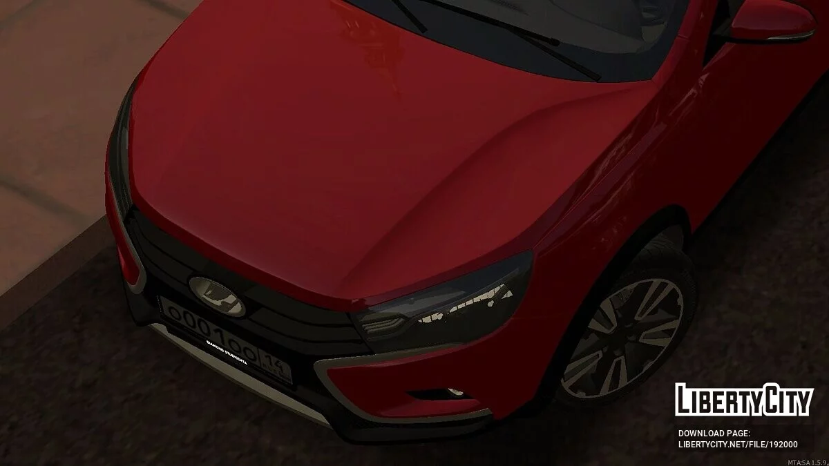 Lada Vesta SW Cross + CCD / GTA San Andreas