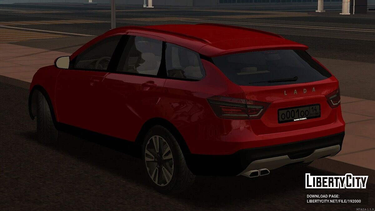 Lada vesta addon gta 5 фото 44