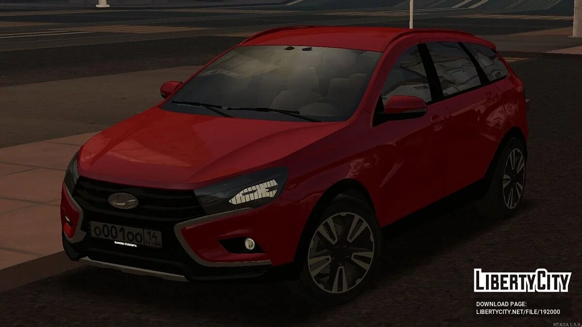 Lada Vesta SW Cross + CCD / GTA San Andreas