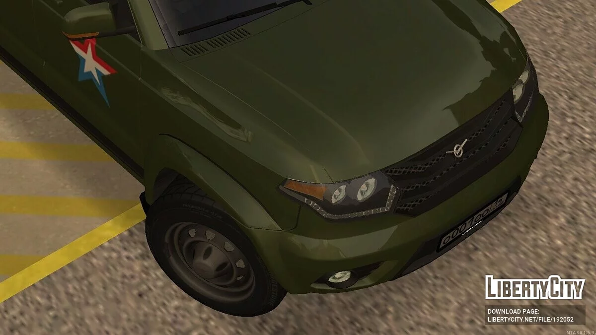 UAZ Patriot + CCD / GTA San Andreas