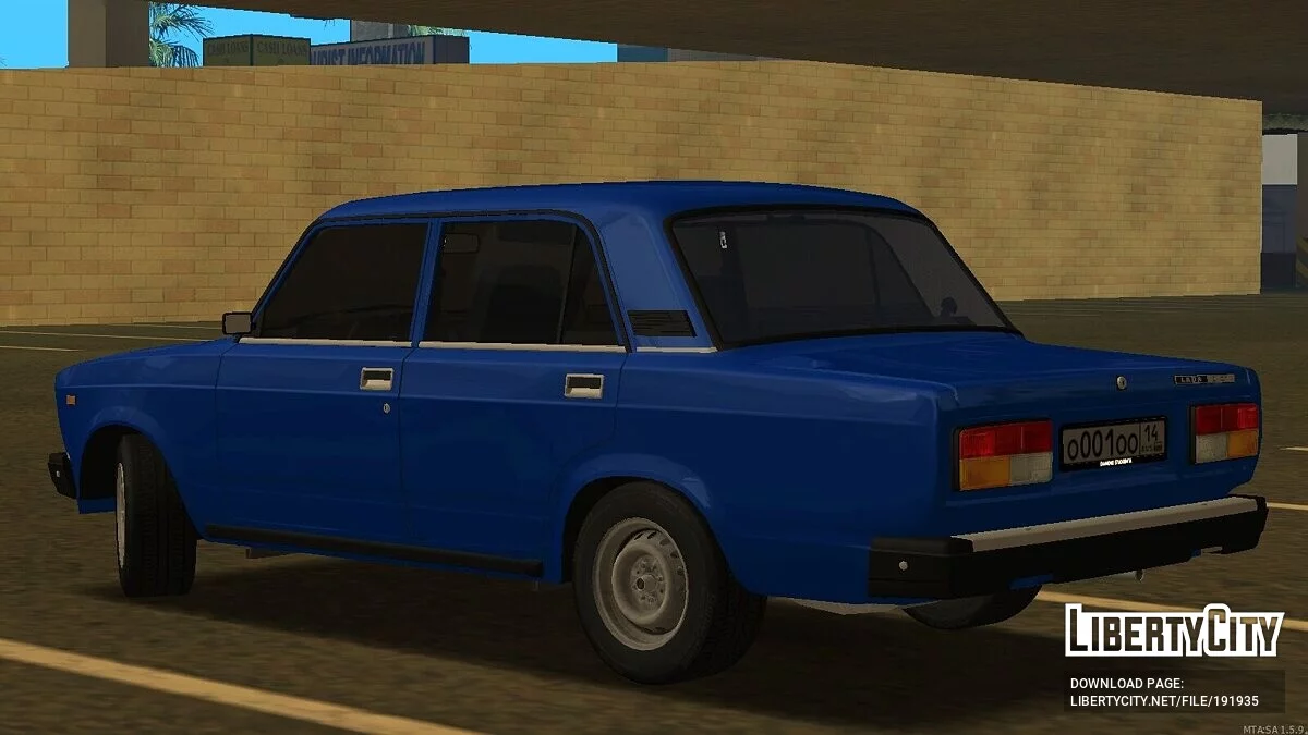 WAS 2107 + CCD / GTA San Andreas