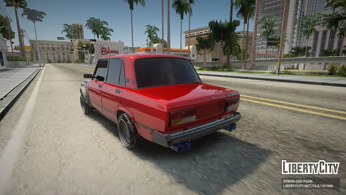 ВАЗ 2107 Турбо / GTA San Andreas