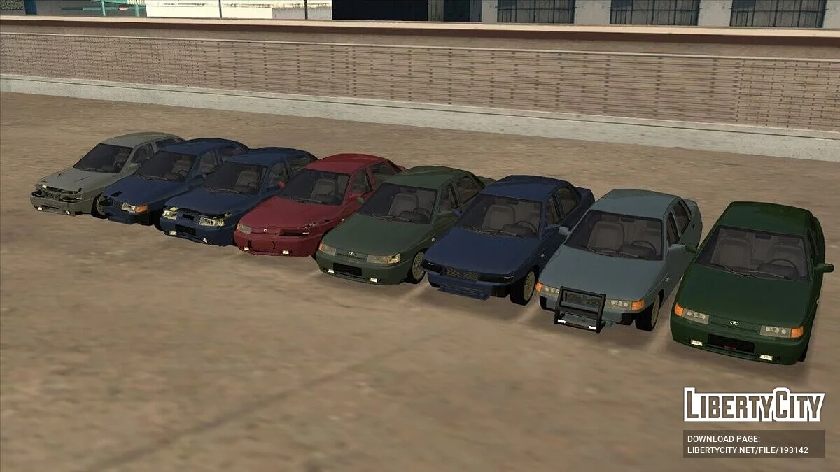 VAZ 2110 + CCD / GTA San Andreas
