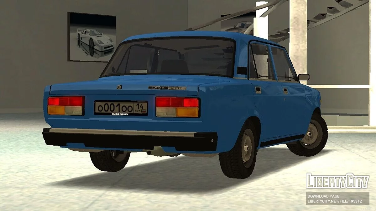 VAZ 2107 + CCD / GTA San Andreas