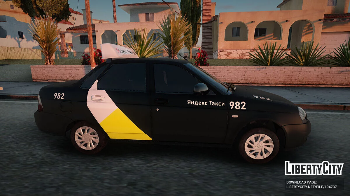 VAZ 2170 Yandex Taxi / GTA San Andreas