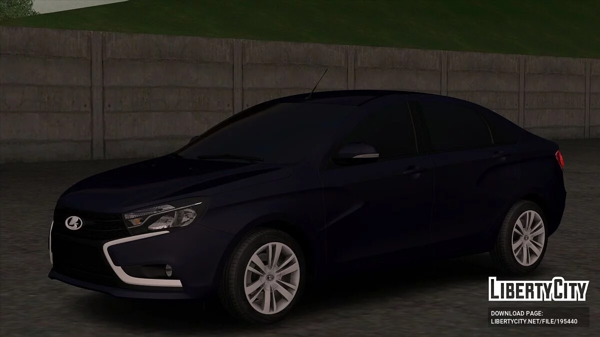 Lada Vesta Sedan Stock / GTA San Andreas