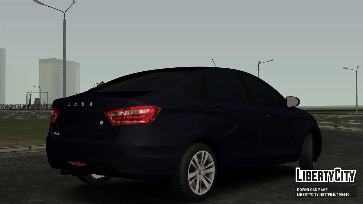 Lada Vesta Sedan Stock / GTA San Andreas