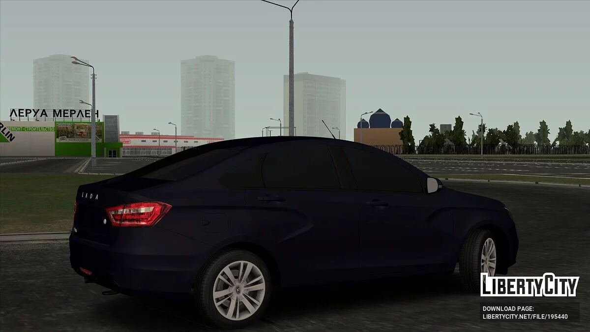 Lada Vesta Sedan Stock / GTA San Andreas