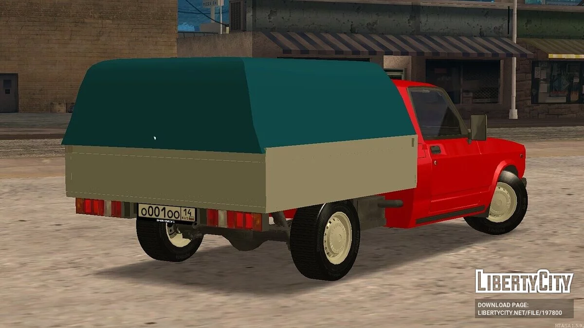 VAZ 2107 Pickup + CCD / GTA San Andreas